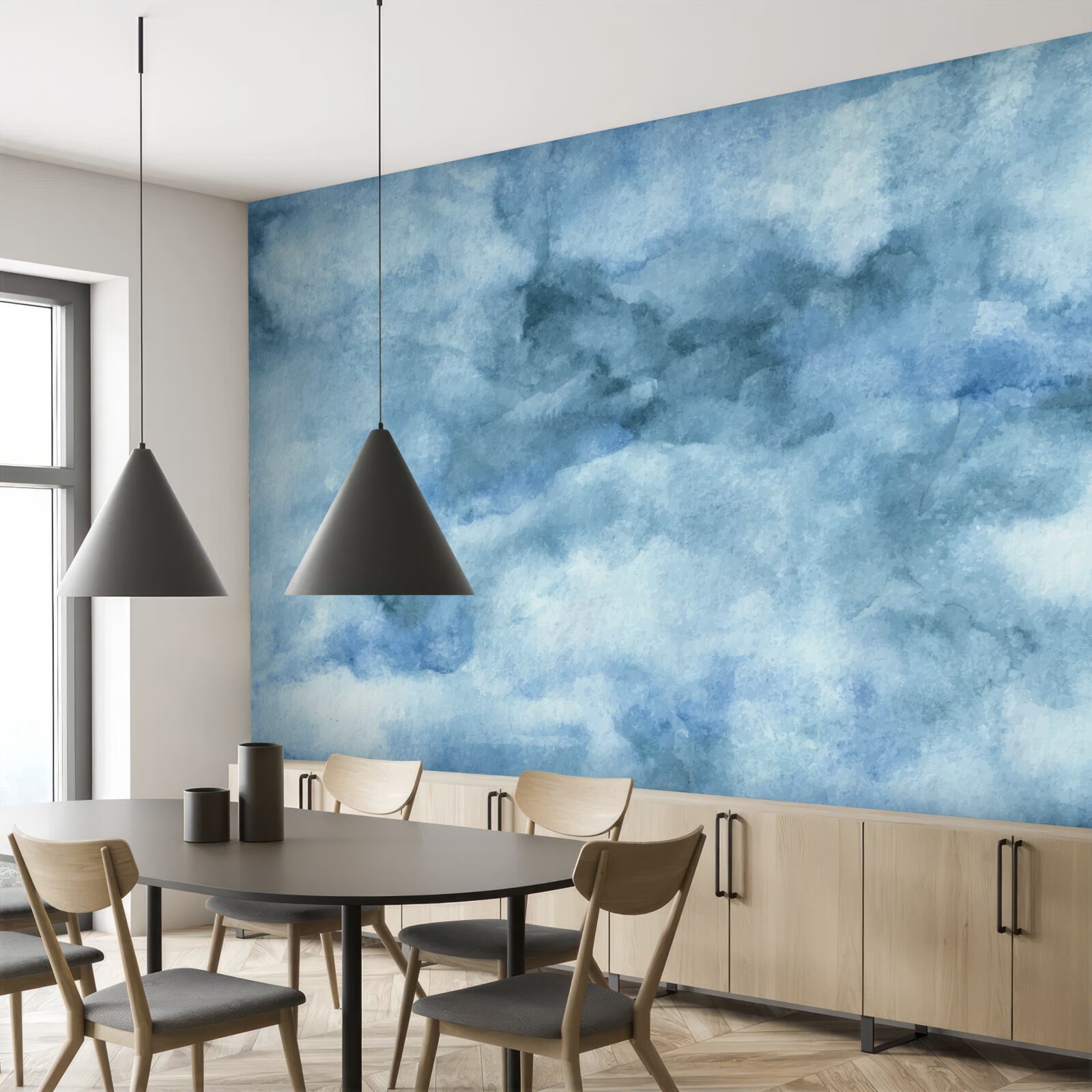 Fototapeta rozmazaná oblačná hmlovina