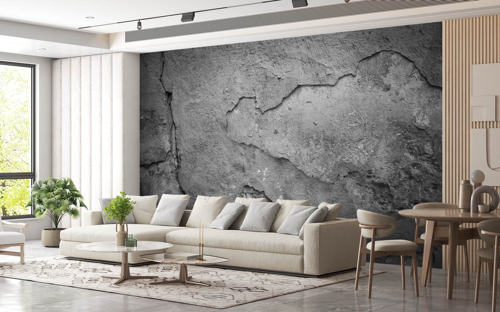 Fototapeta starodávna rozpadávajúca sa bariéra