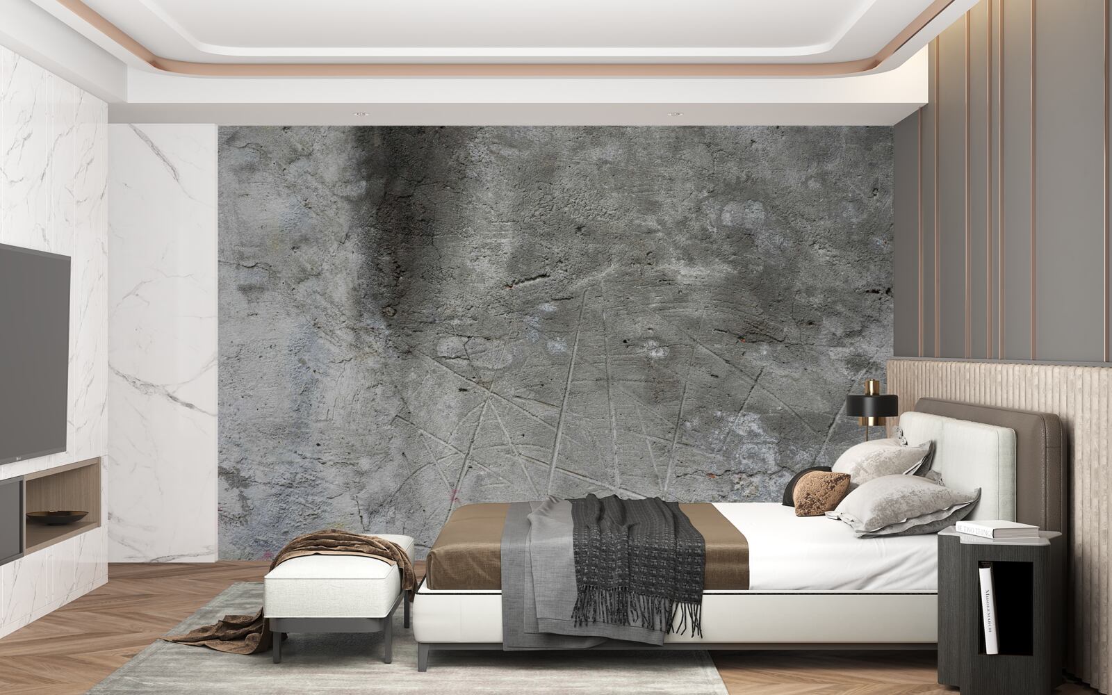 Fototapeta pozadie so špinavým sivým odtieňom