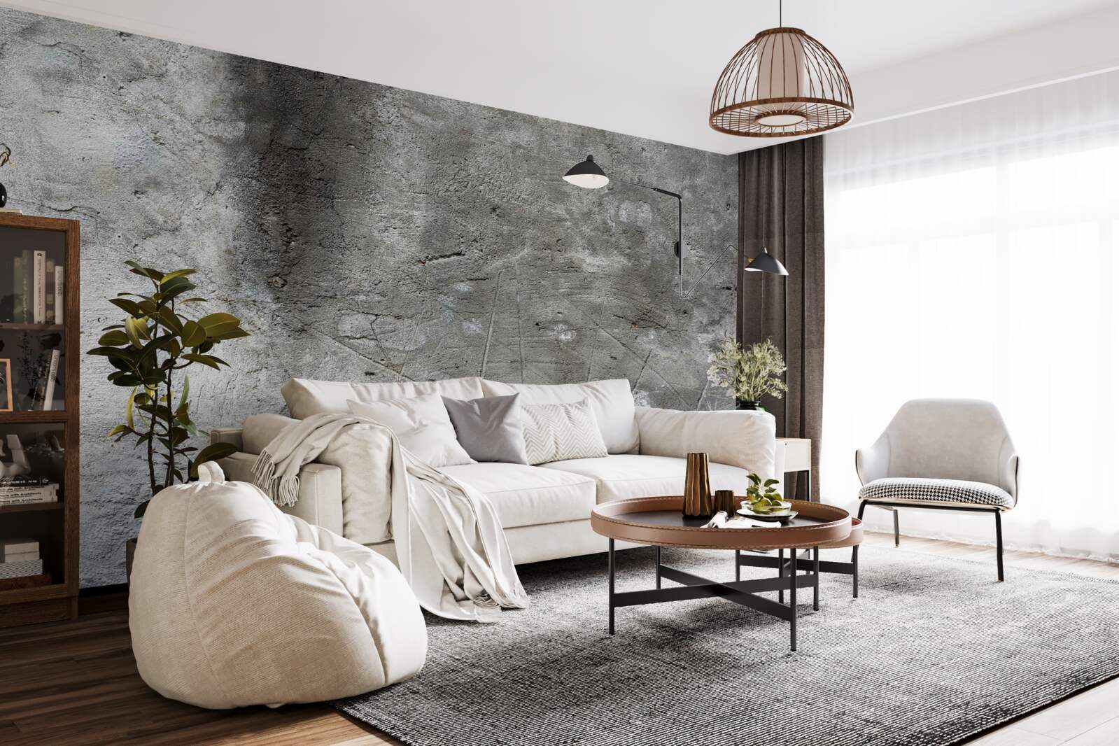 Fototapeta pozadie so špinavým sivým odtieňom