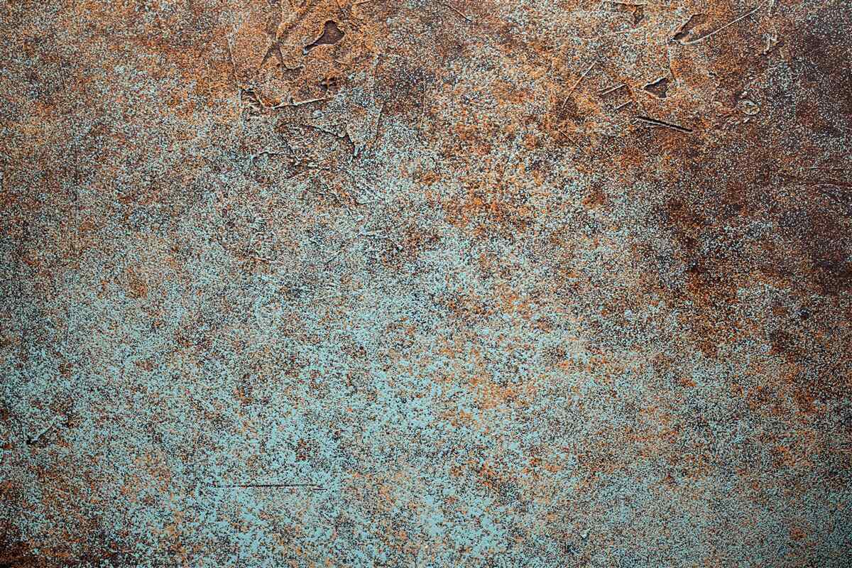 Fototapeta tmavý povlak z oxidovaného železa