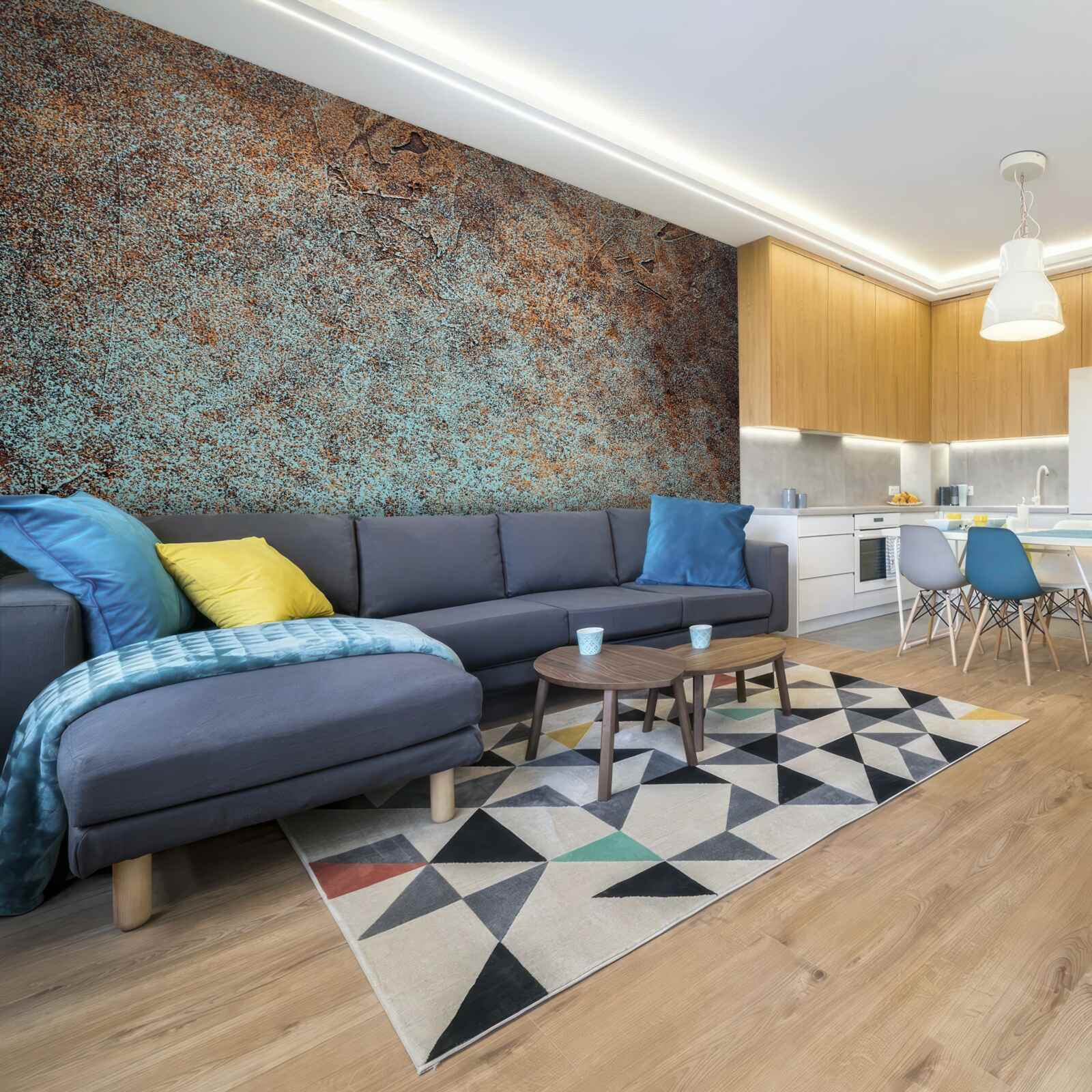 Fototapeta tmavý povlak z oxidovaného železa