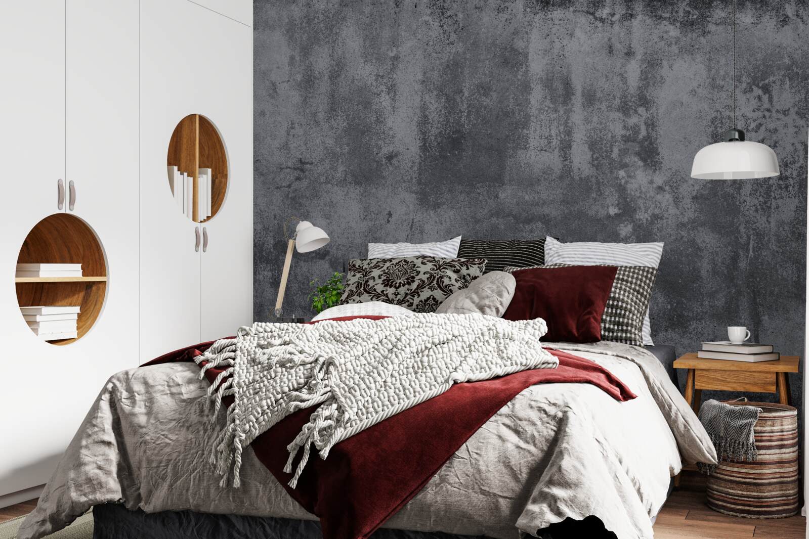 Fototapeta textúra steny je extrémne tmavá