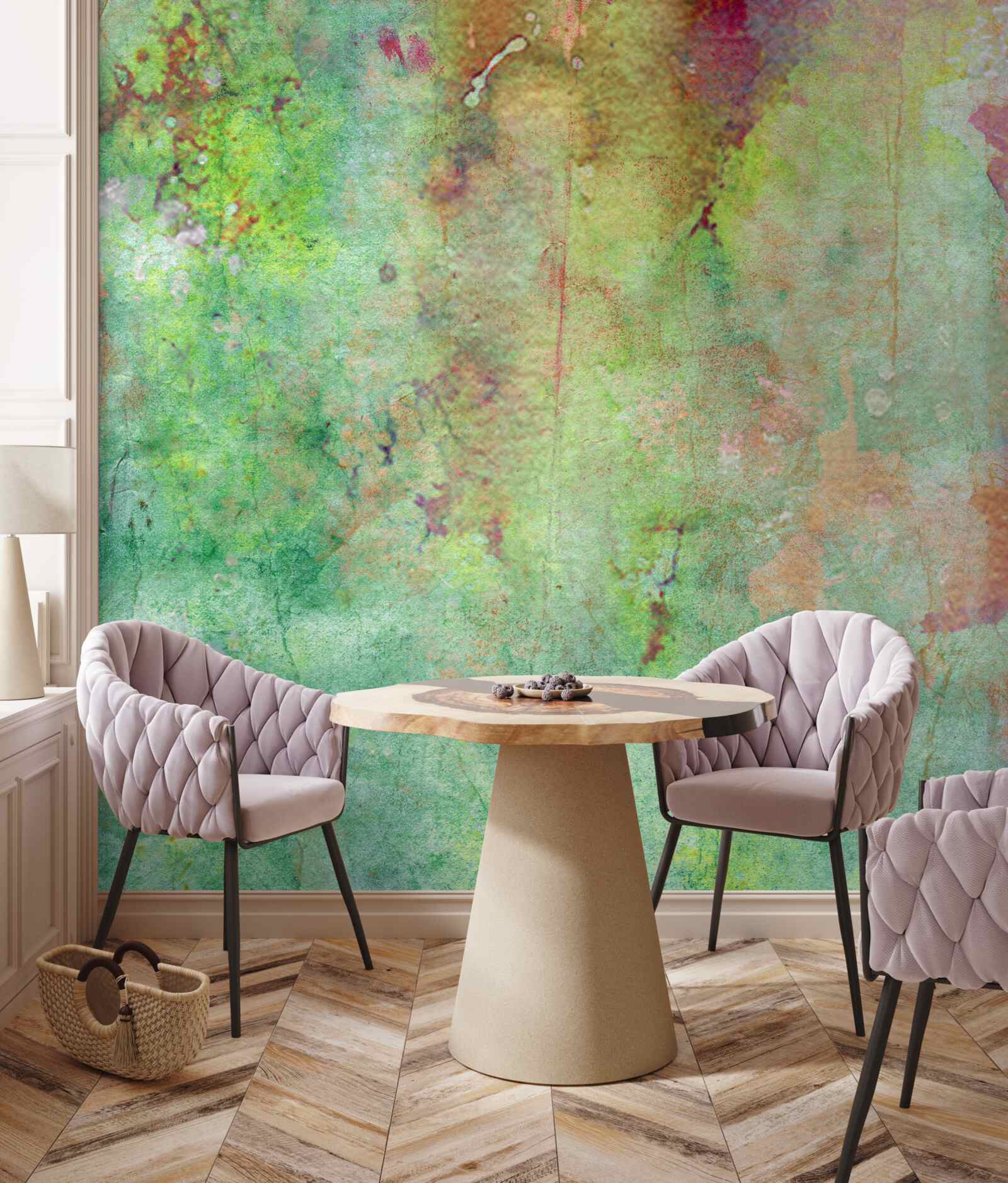 Fototapeta jemná abstraktná maľba