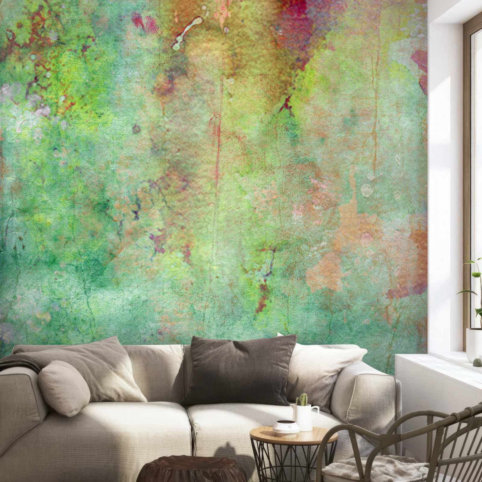 Fototapeta jemná abstraktná maľba