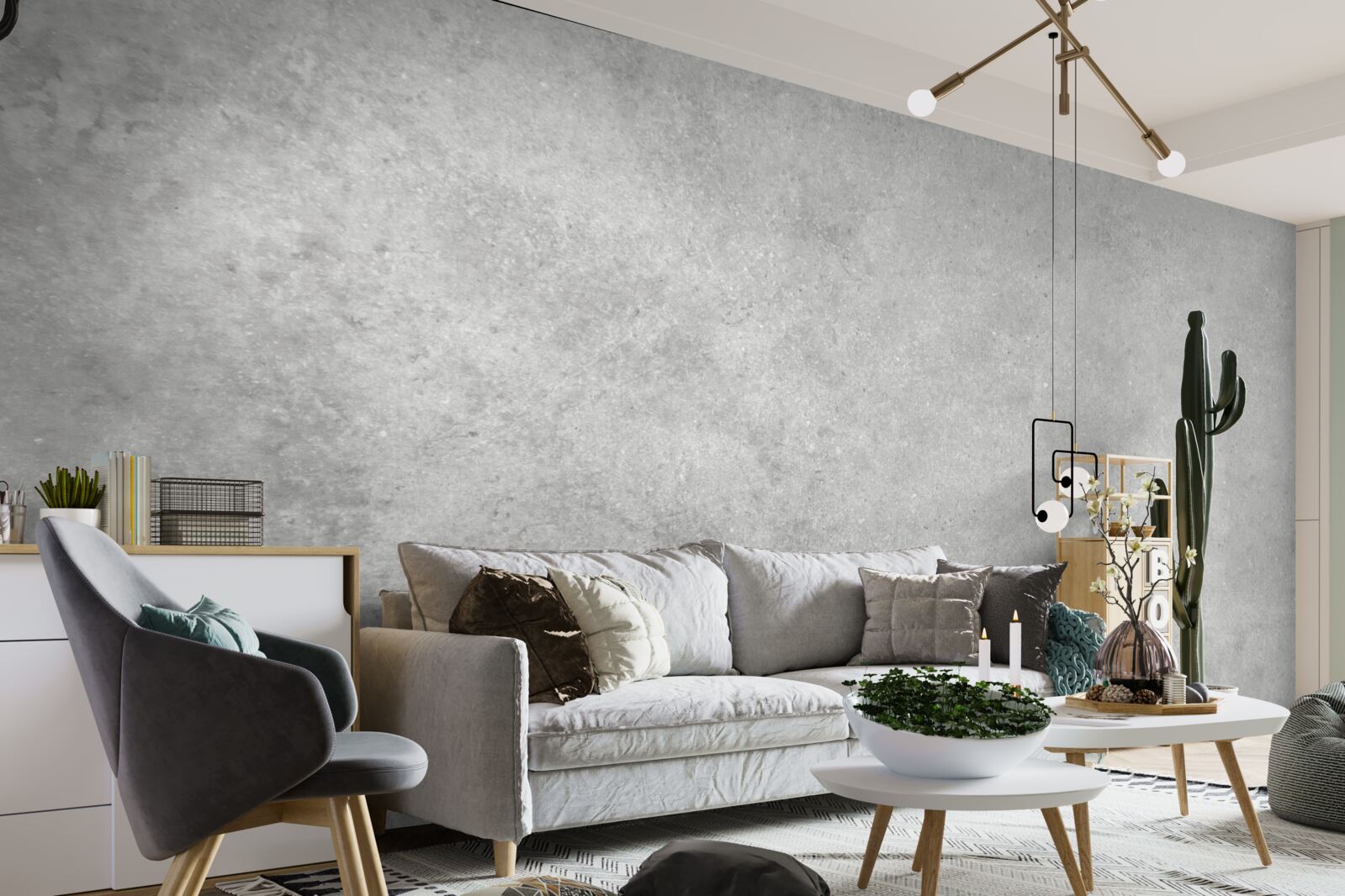 Fototapeta Stena je zo svetlosivého betónu