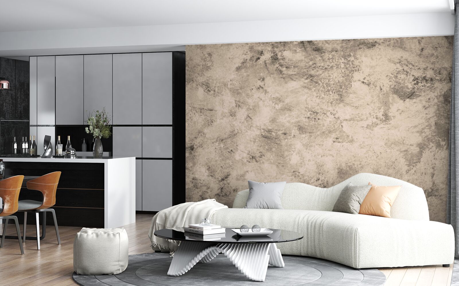 Fototapeta betónová bariérová konštrukcia