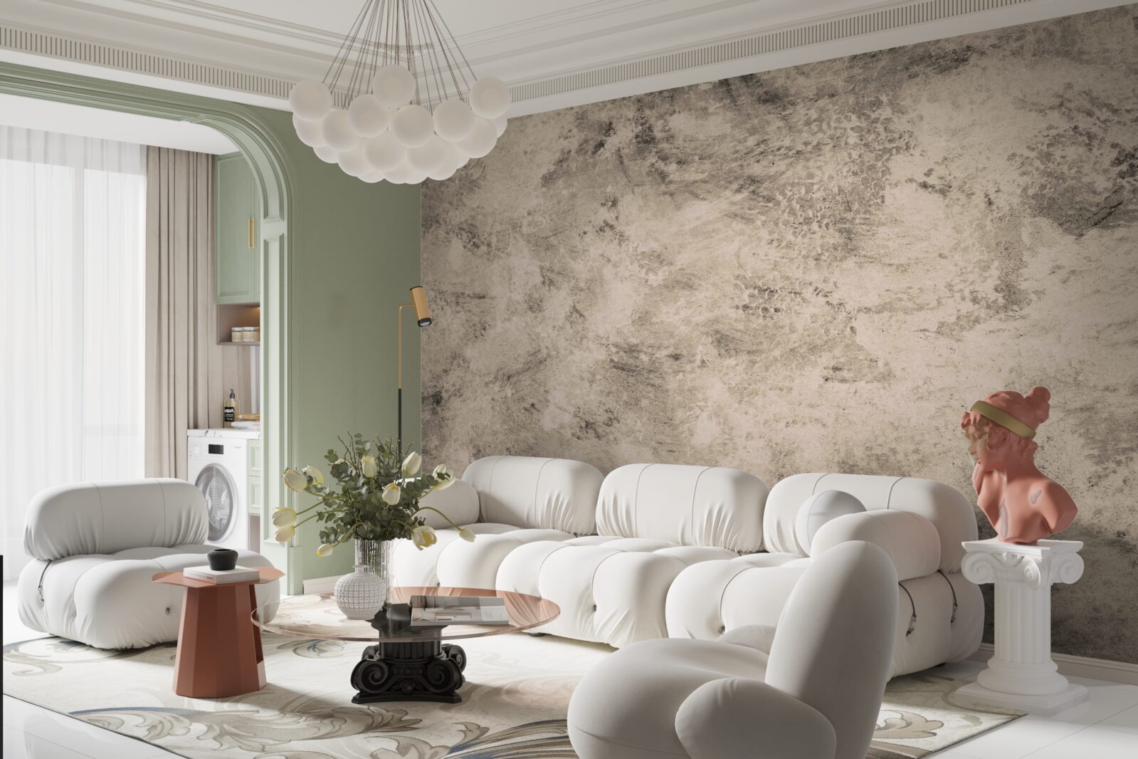 Fototapeta betónová bariérová konštrukcia