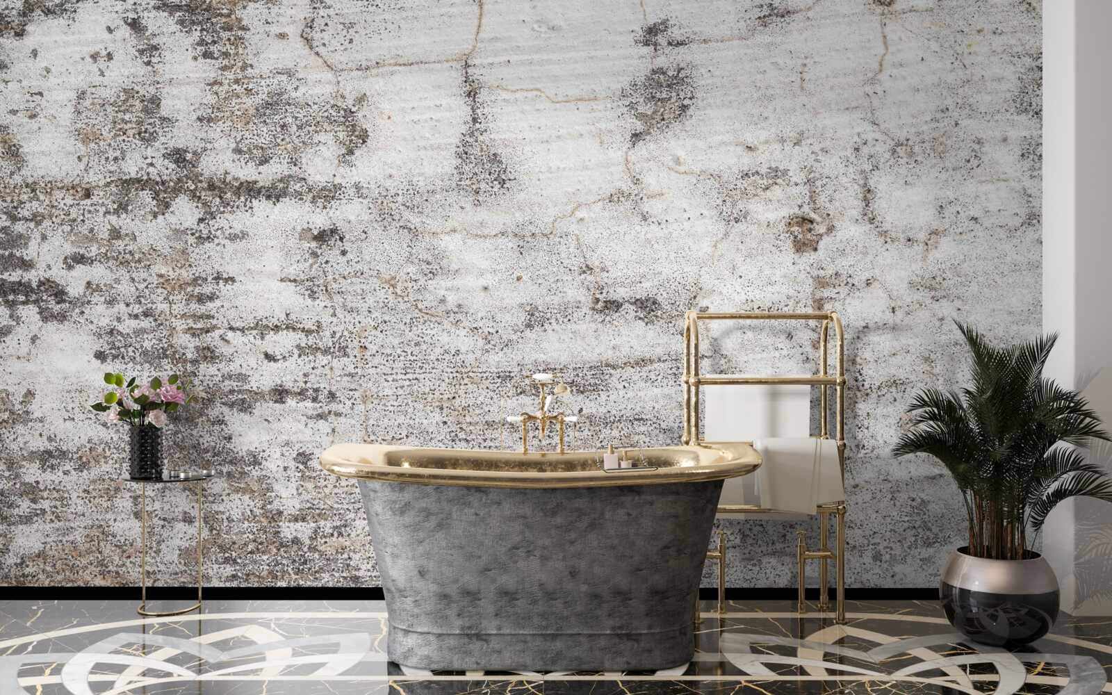 Fototapeta Stopy po použitej farbe