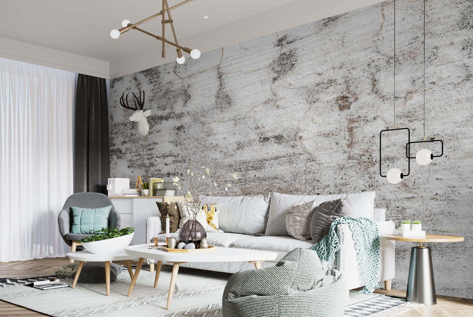 Fototapeta Stopy po použitej farbe