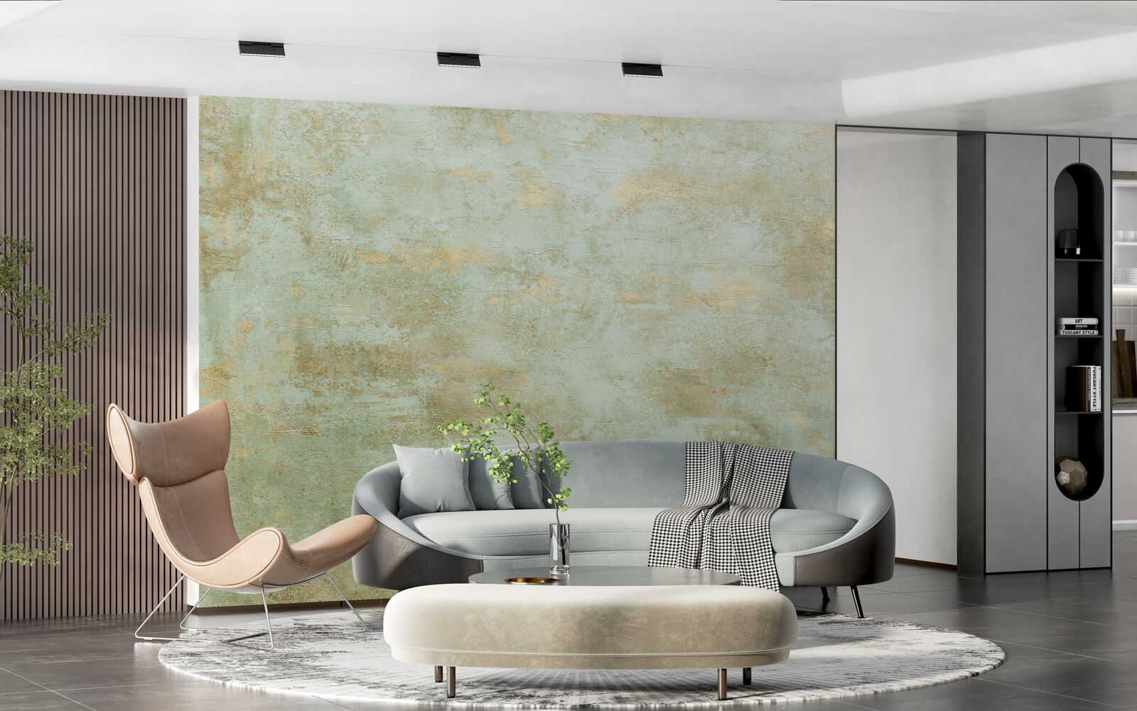 Fototapeta zlatá s kaki