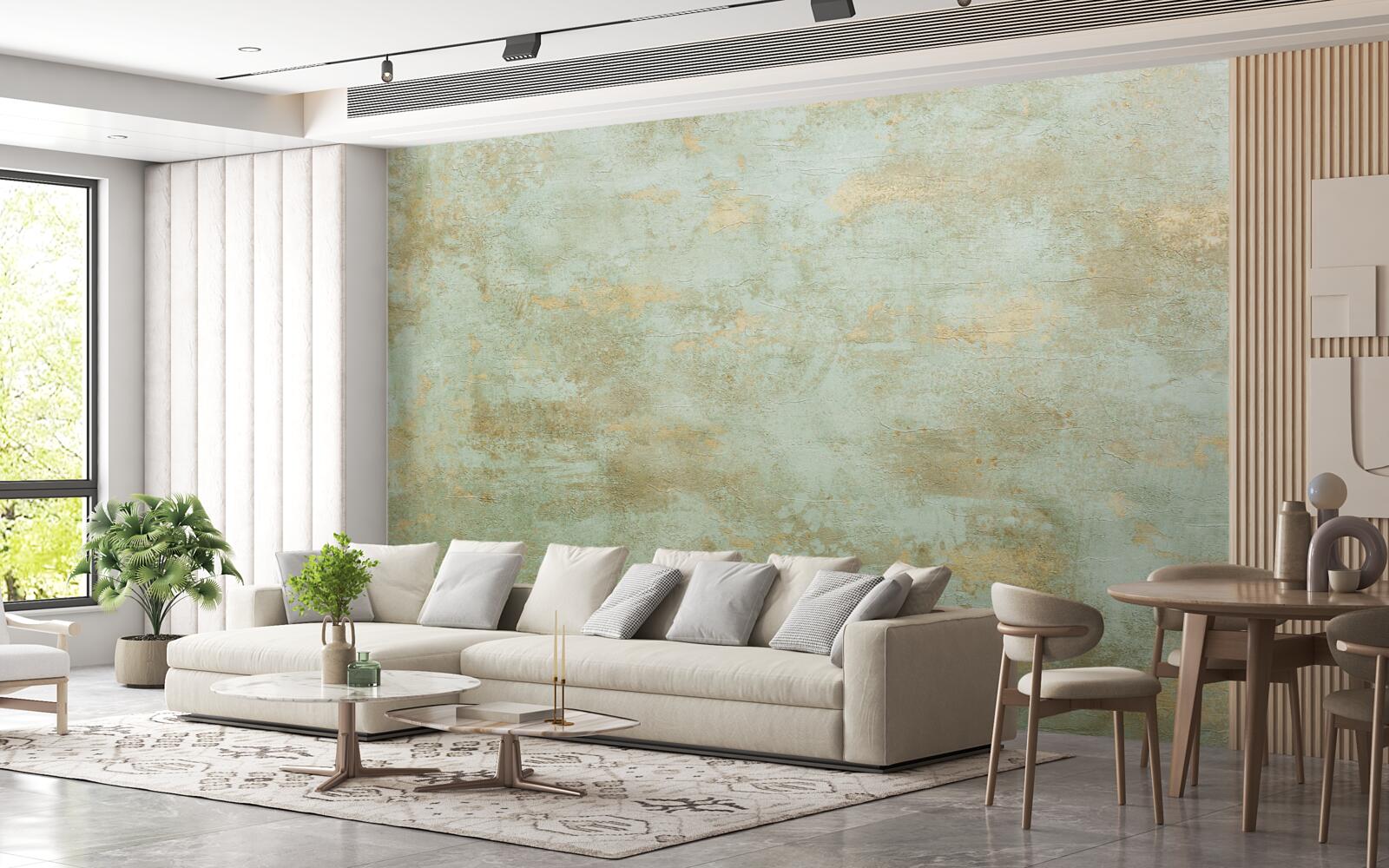 Fototapeta zlatá s kaki