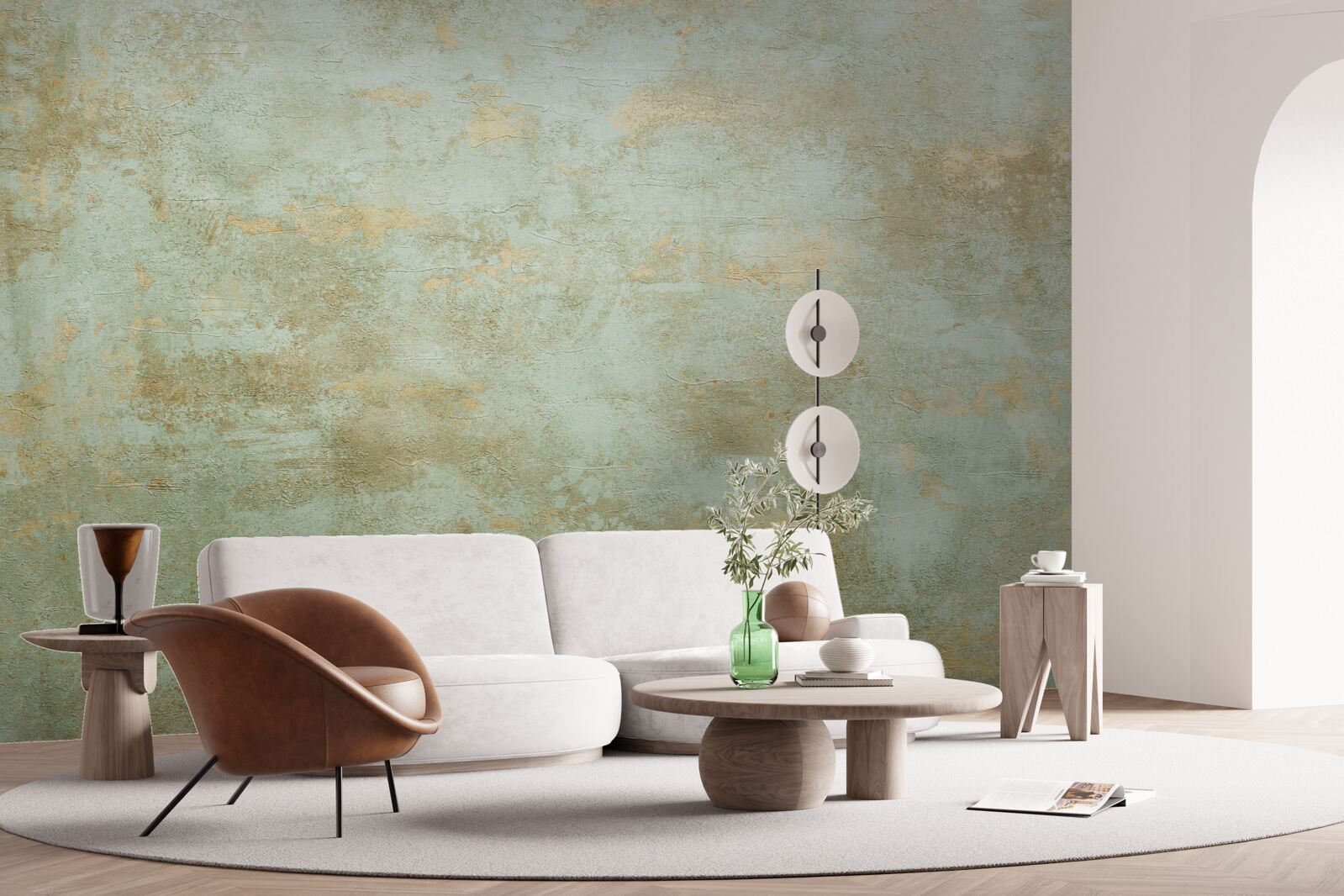 Fototapeta zlatá s kaki