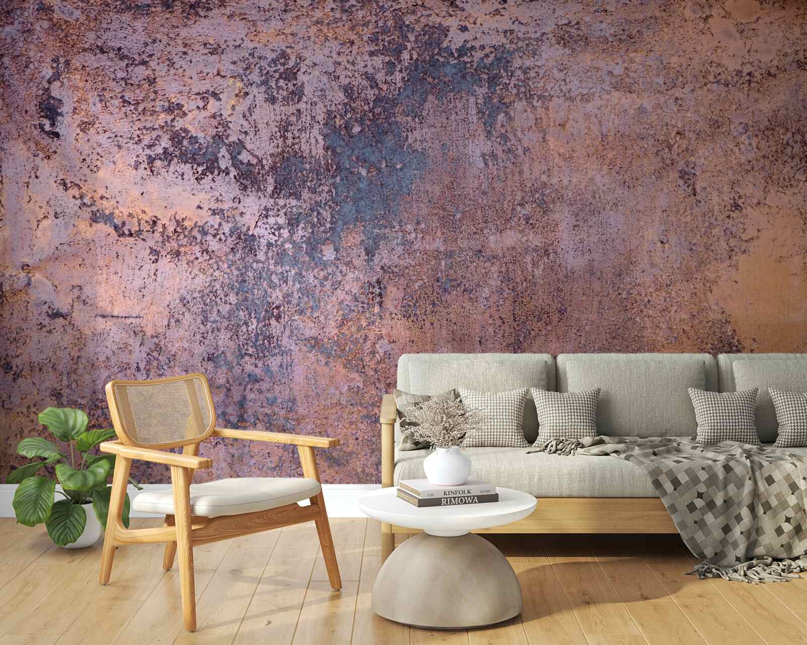 Fototapeta stará hrdza na kov