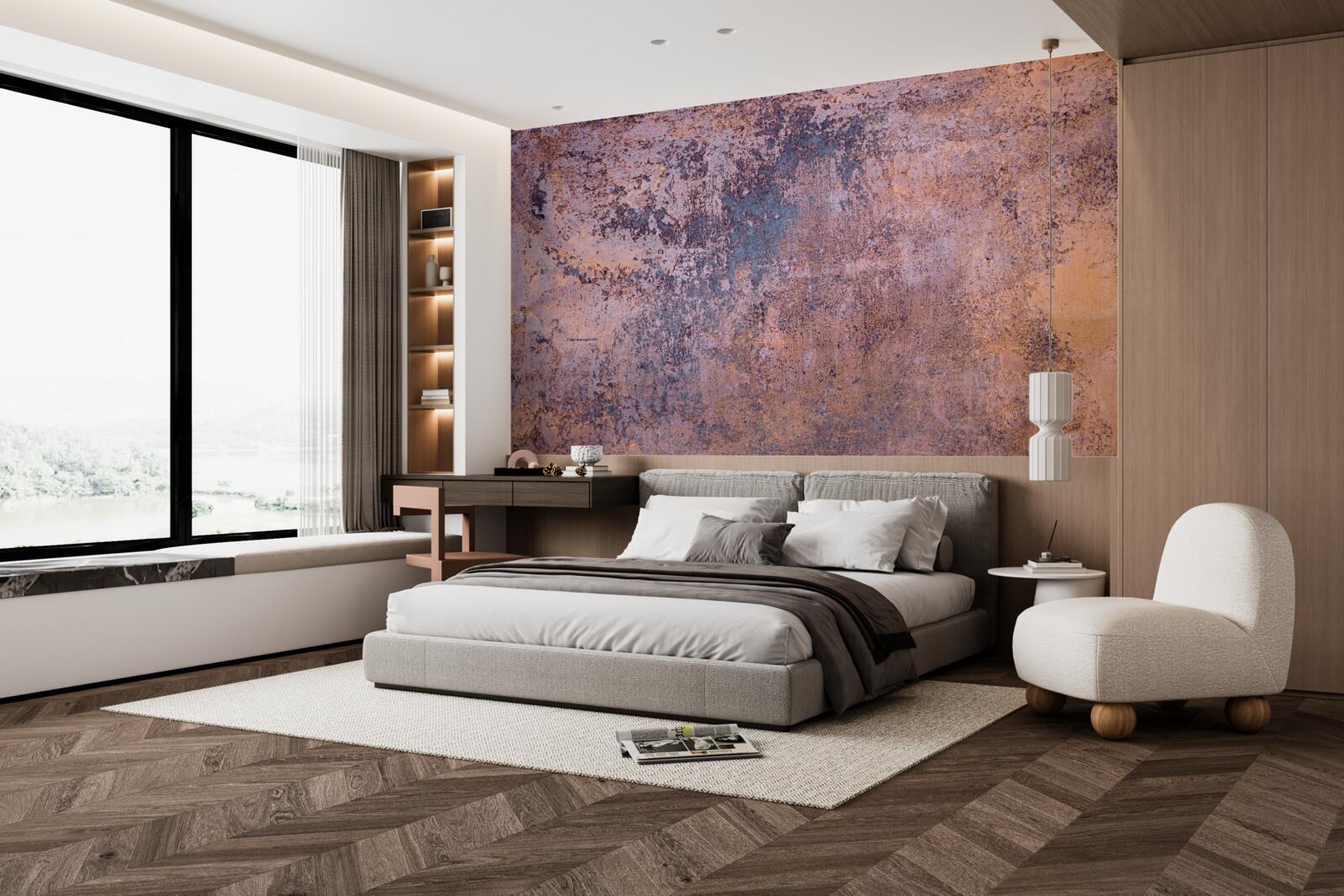 Fototapeta stará hrdza na kov