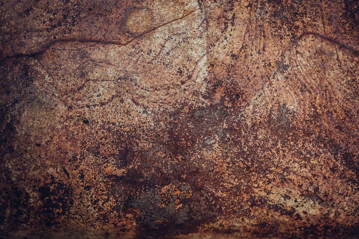 Fototapeta tmavé oblasti hrdze