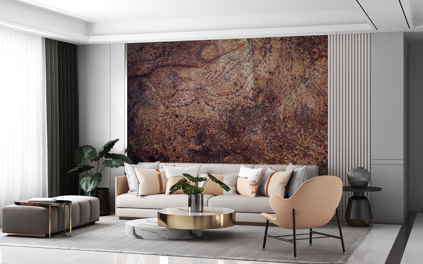 Fototapeta tmavé oblasti hrdze