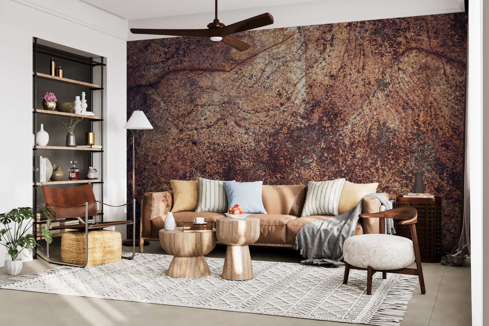 Fototapeta tmavé oblasti hrdze