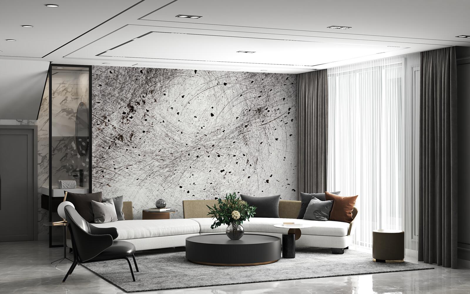 Fototapeta tmavosivý betón