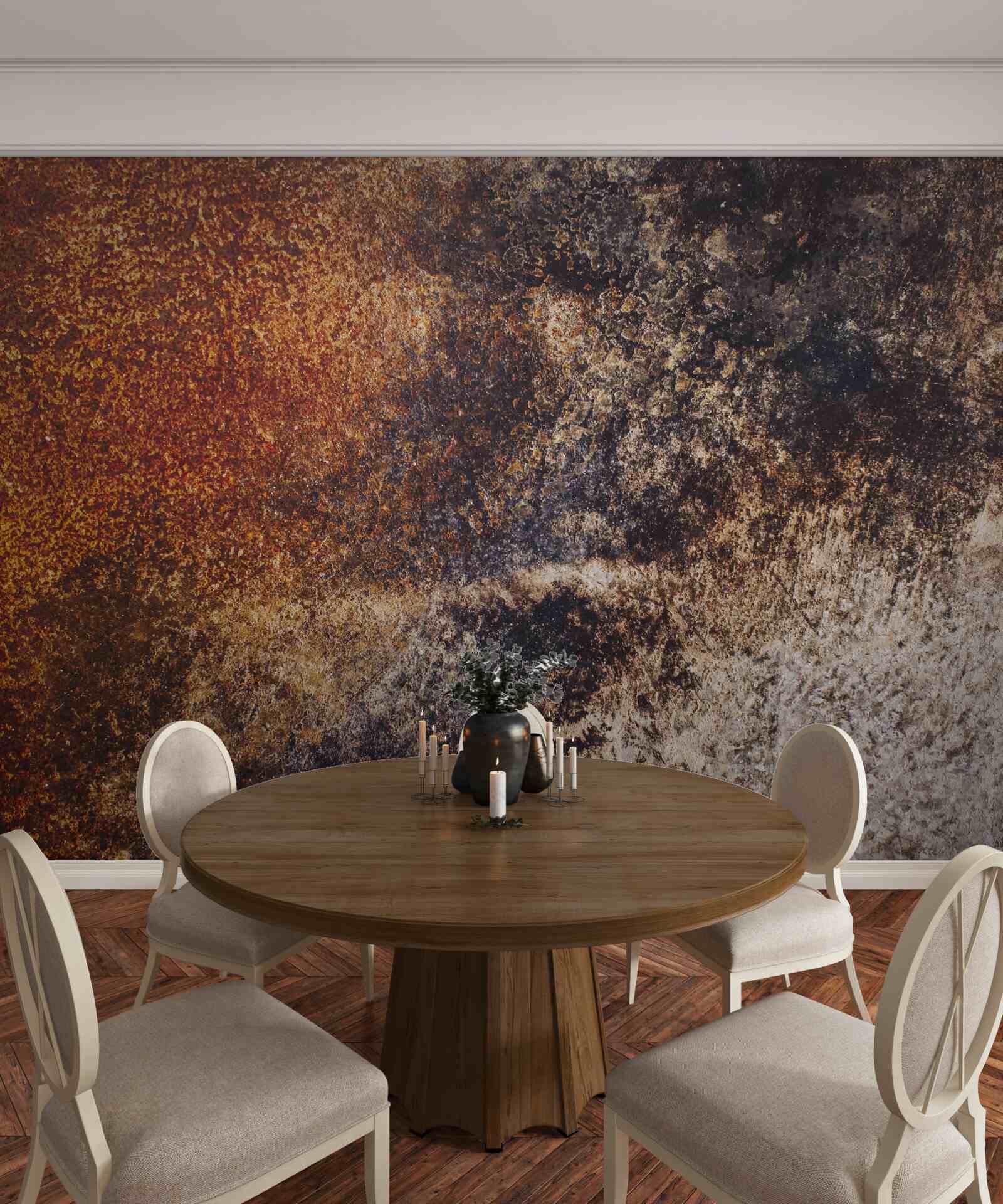 Fototapeta pozadie s hrdzavým grunge odtieňom