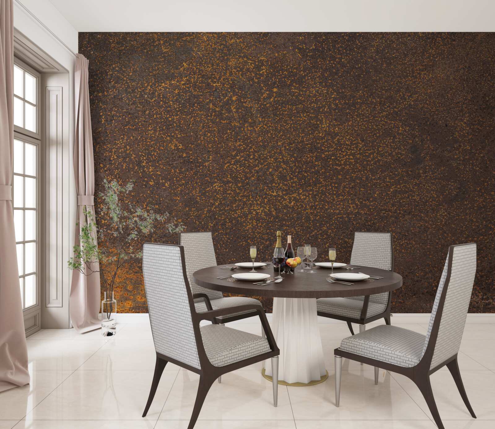 Fototapeta staroveký oxidovaný kov