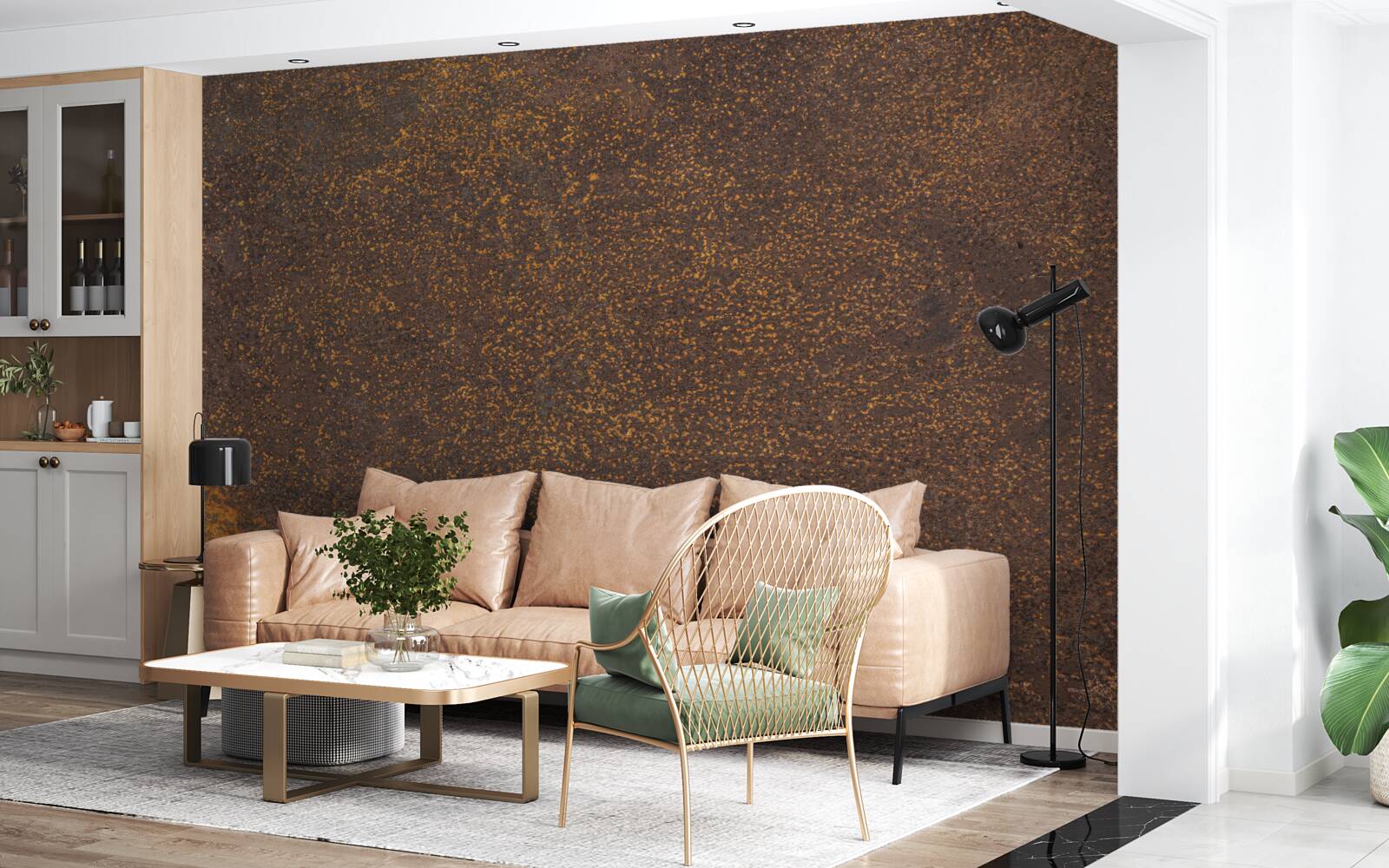 Fototapeta staroveký oxidovaný kov