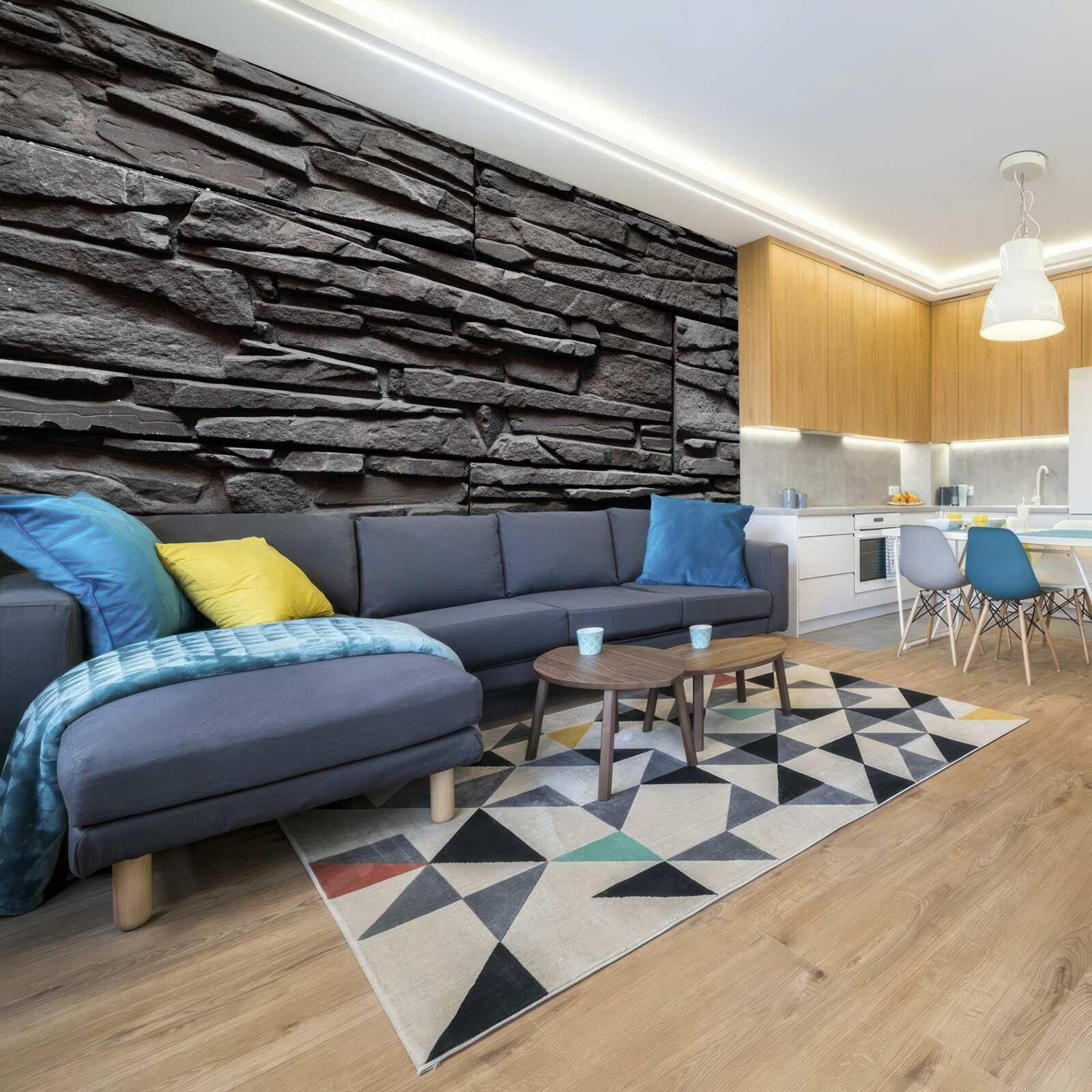 Fototapeta podlhovastý kameň s tmavosivým odtieňom