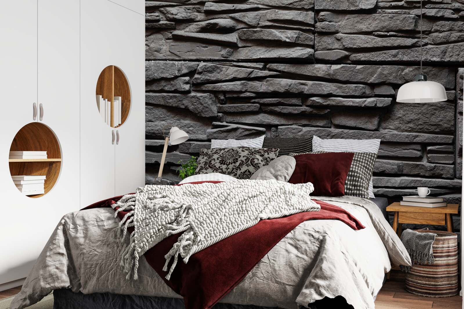 Fototapeta podlhovastý kameň s tmavosivým odtieňom