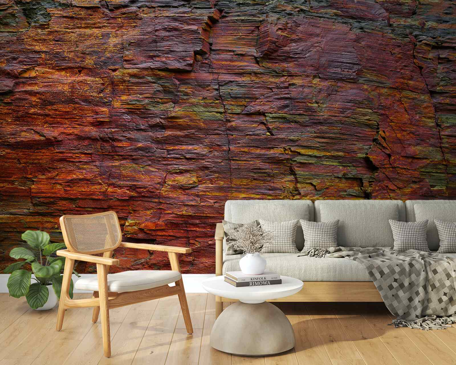 Fototapeta pozadie sú sfarbené hory