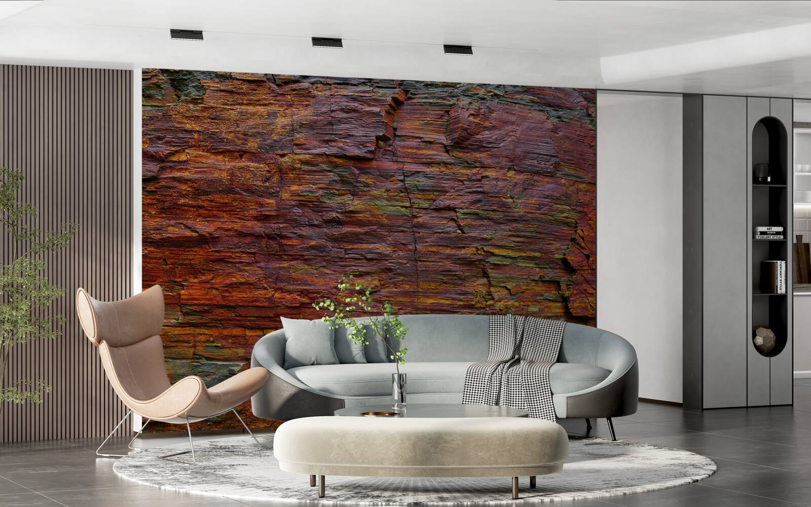 Fototapeta pozadie sú sfarbené hory