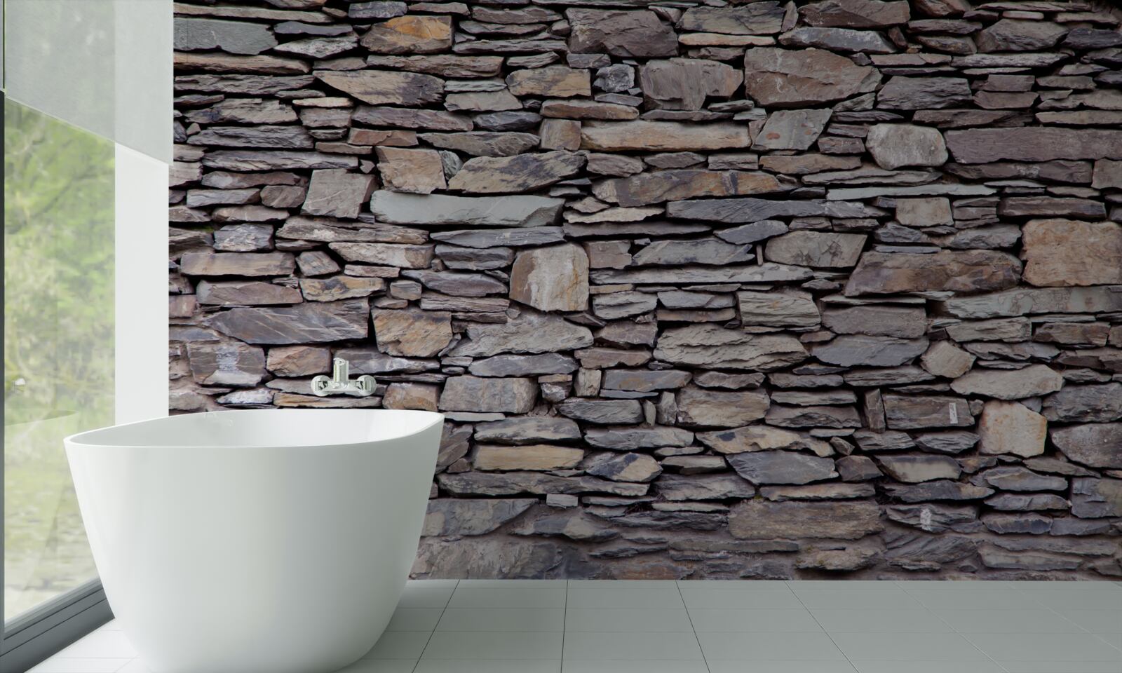 Fototapeta sivá kamenná stena