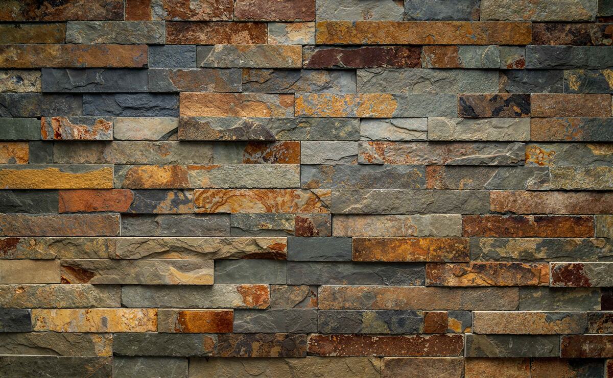 Fototapeta viacčervená stena z kameňa