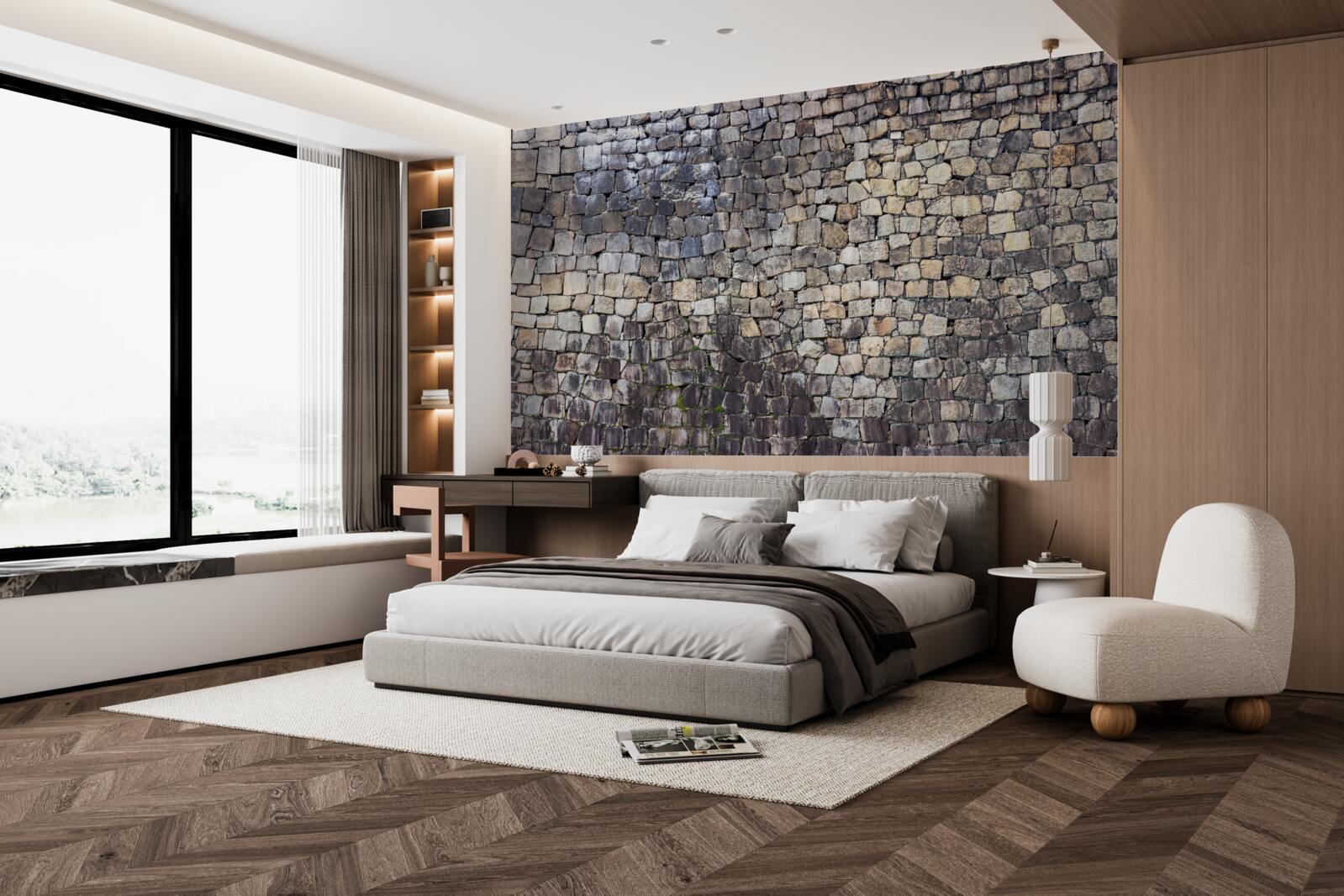 Fototapeta Stredoveká stena zo starého kameňa