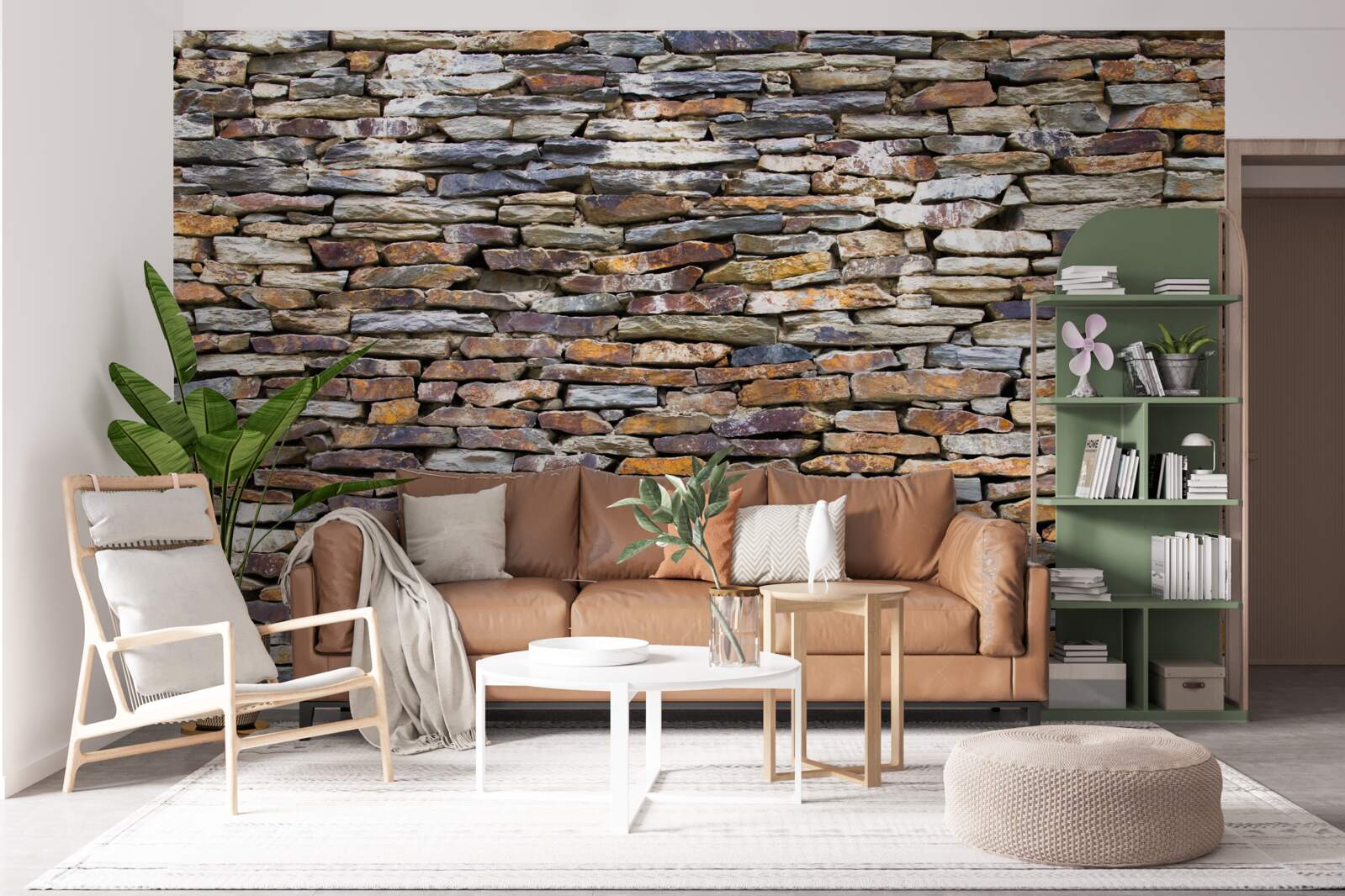 Fototapeta čierna bridlicová bariéra