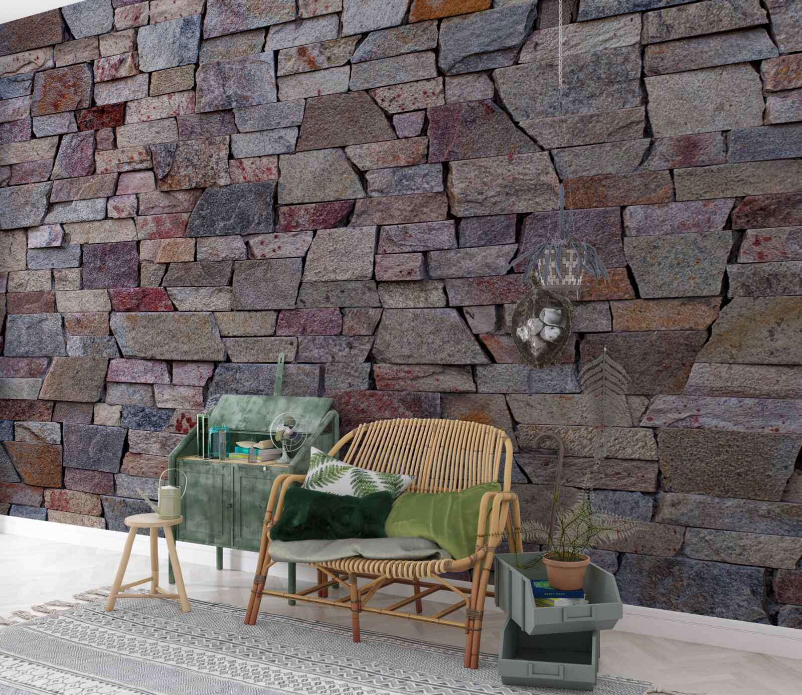 Fototapeta vidiecke kamenné múry