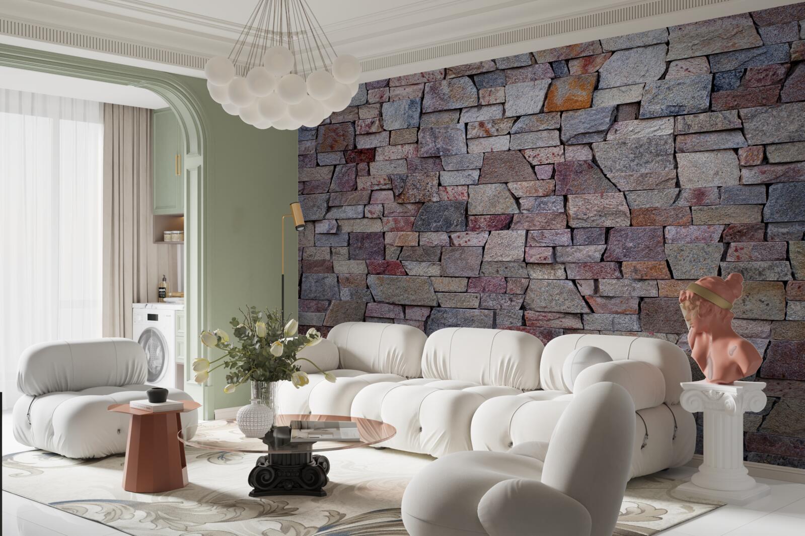 Fototapeta vidiecke kamenné múry