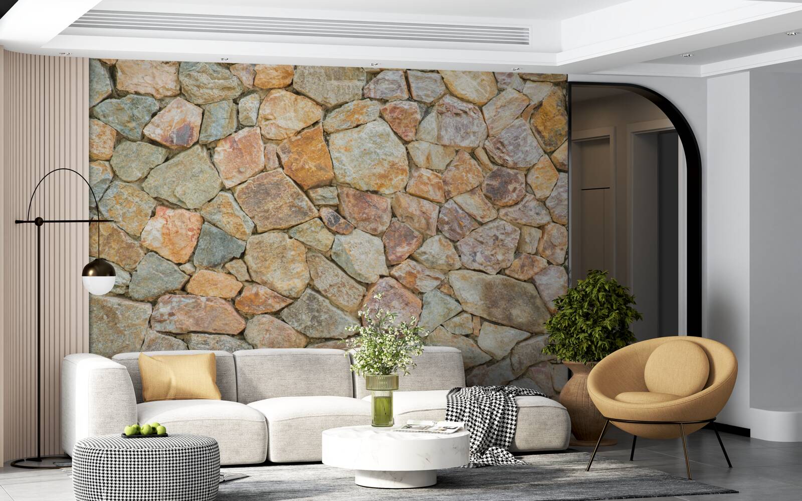 Fototapeta hnedé kamene rôznych odtieňov