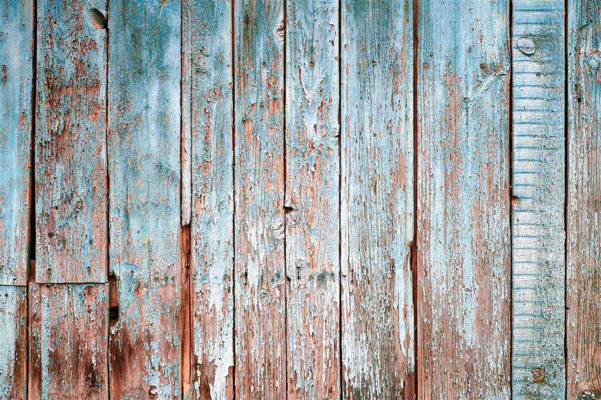 Fototapeta pozadie zo starých trámov v odtieňoch šedej a modrej