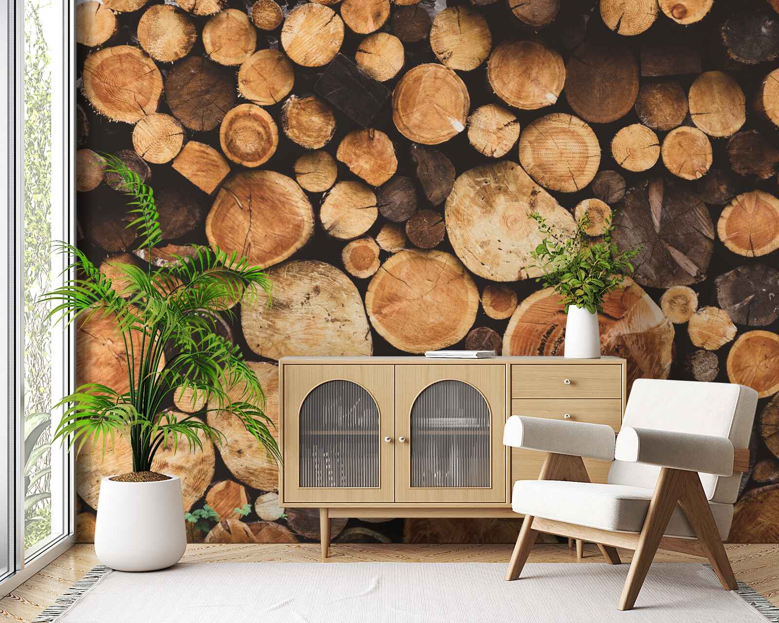 Fototapeta čisté výruby lesov