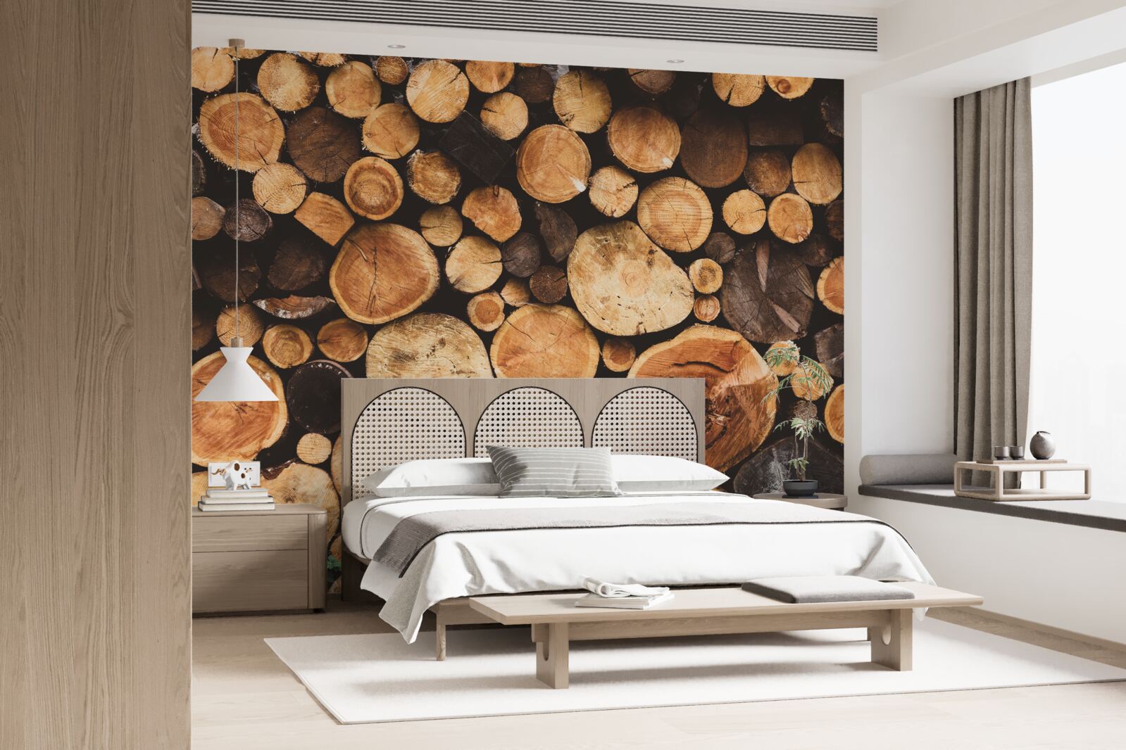 Fototapeta čisté výruby lesov