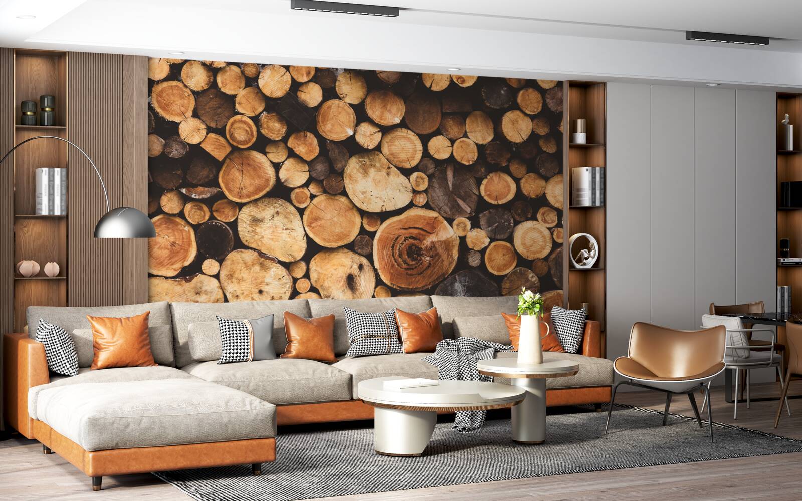 Fototapeta čisté výruby lesov