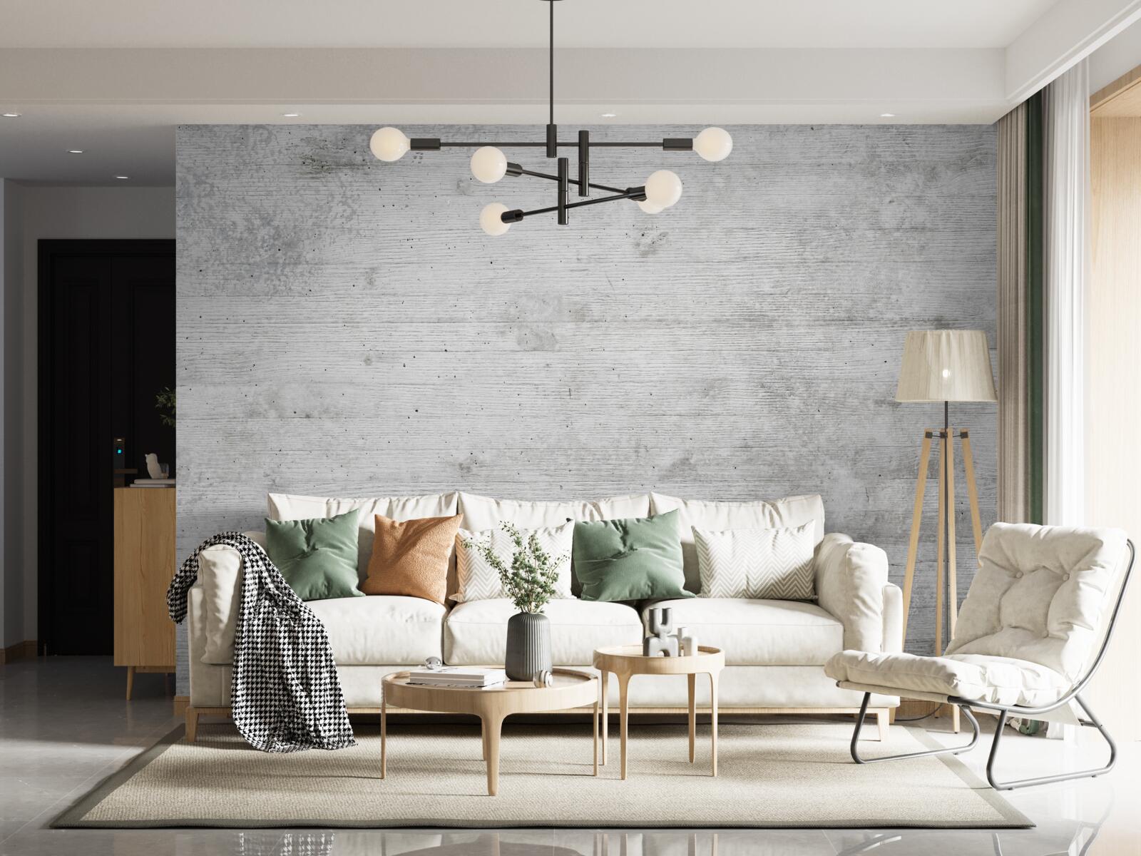 Fototapeta svetlošedá drevená stena