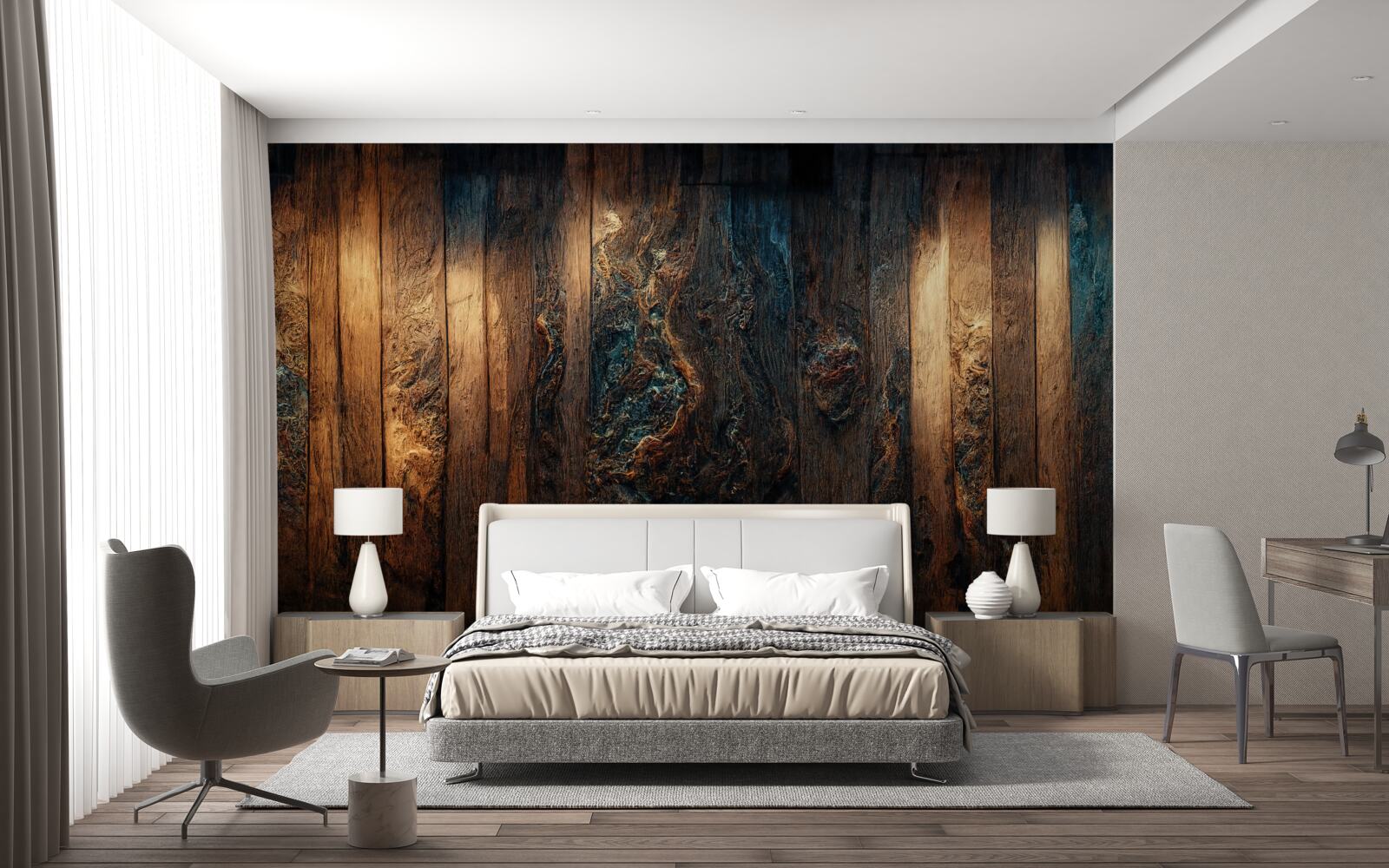 Fototapeta pozadie zo starého tmavého dreva