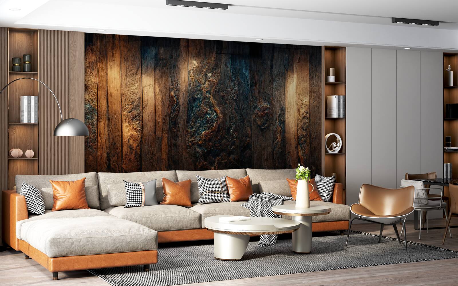 Fototapeta pozadie zo starého tmavého dreva