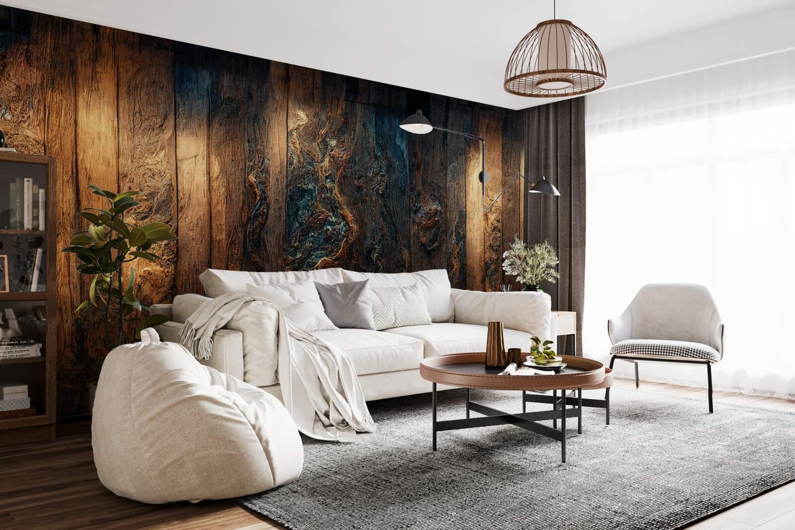 Fototapeta pozadie zo starého tmavého dreva