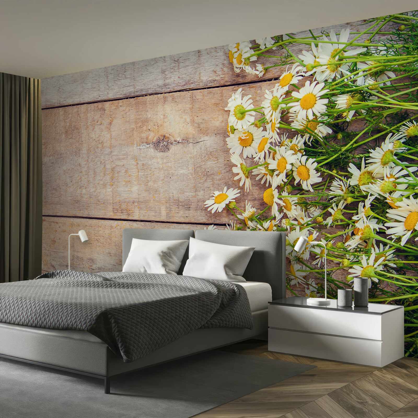 Fototapeta niekoľko sedmokrások ležiacich na tanečnom parkete