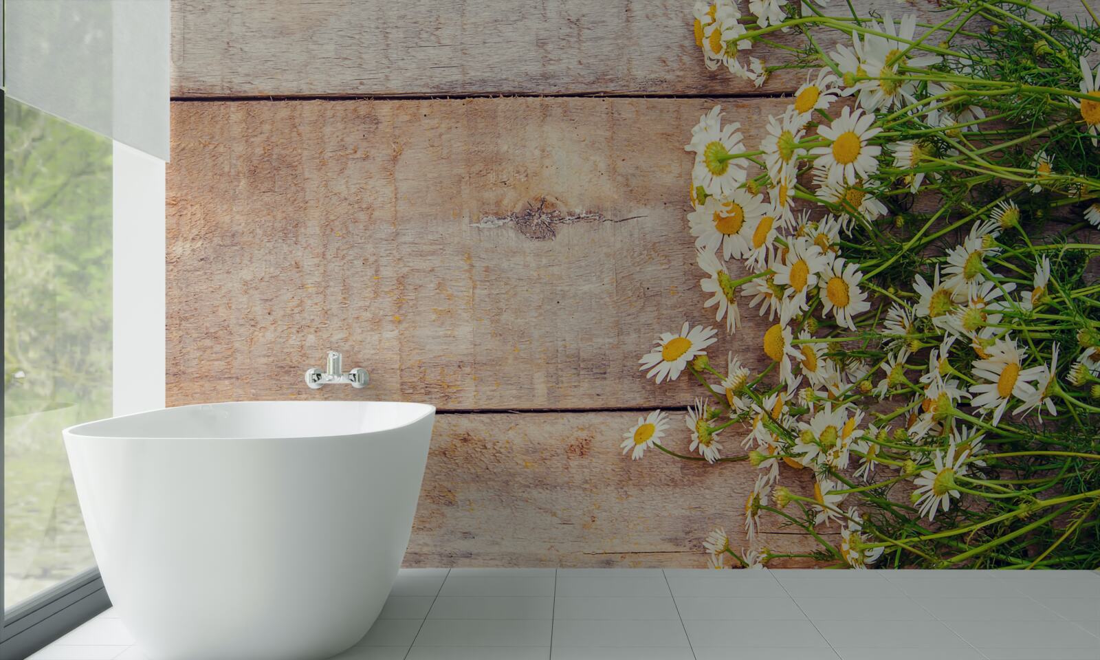 Fototapeta niekoľko sedmokrások ležiacich na tanečnom parkete