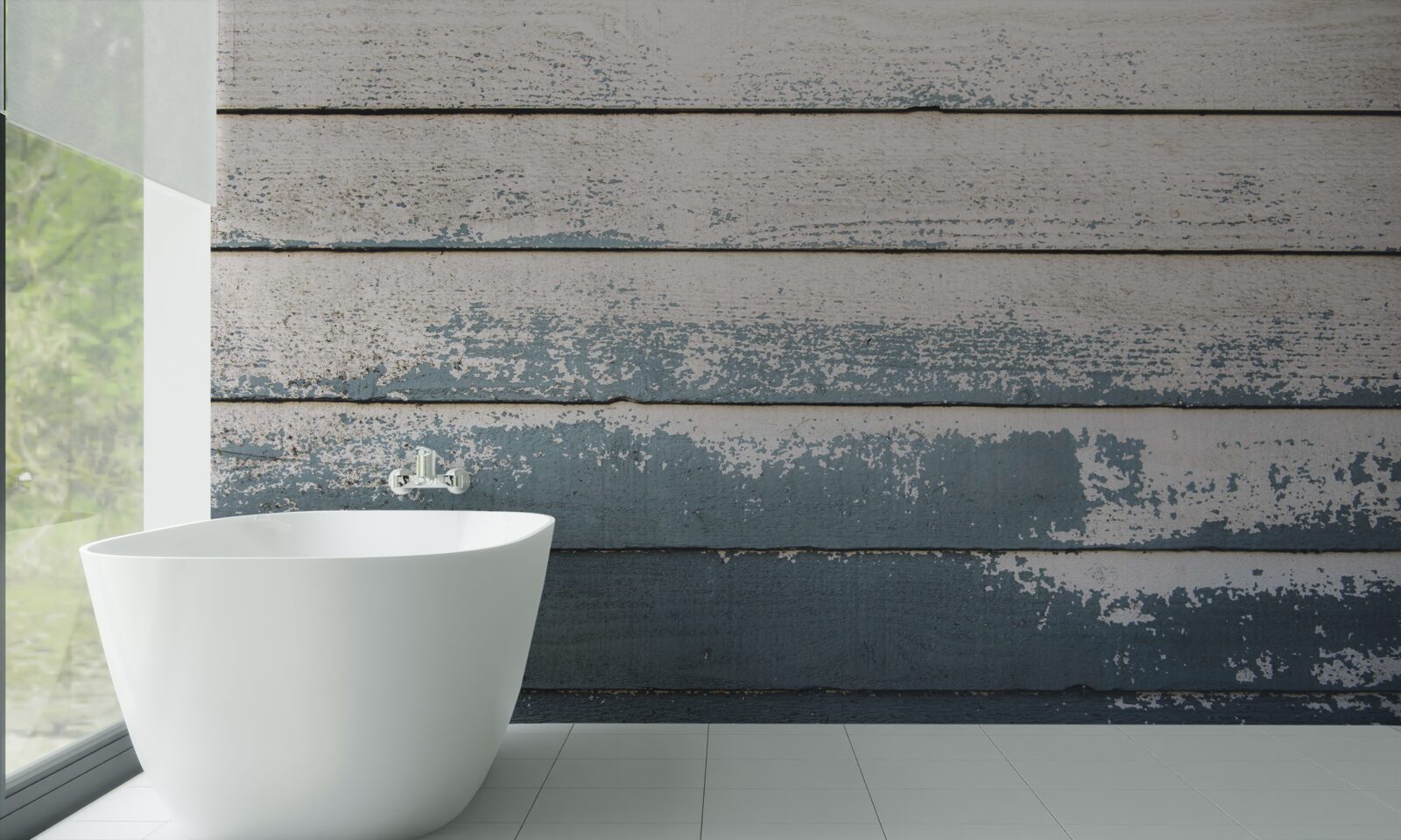 Fototapeta stará drevená doska, ktorá stratila svoj obal