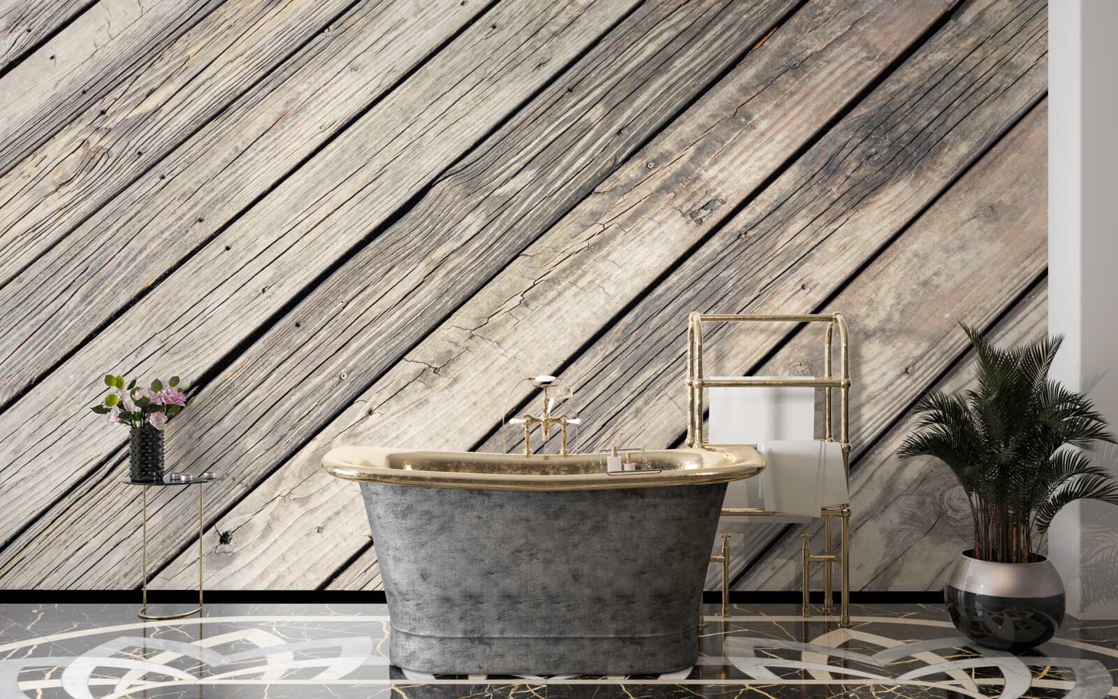 Fototapeta drevené pozadie starých dosiek