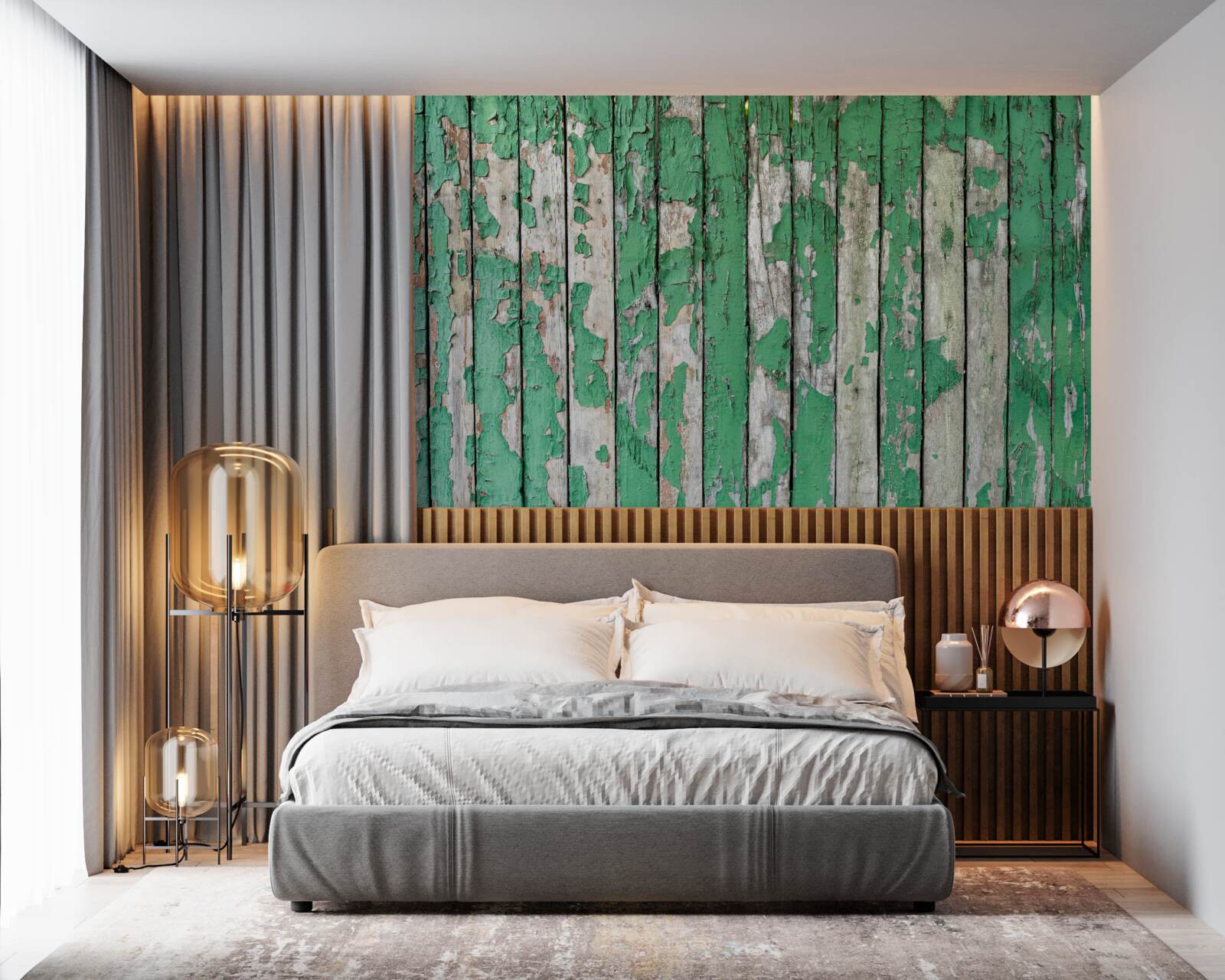 Fototapeta plot, ktorý stratil zelenú žiaru